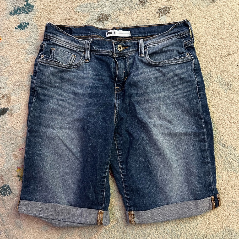 Levi's Blue Jean Shorts Relaxed Fit